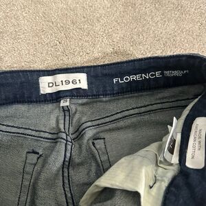 DL1961 Florence Instasculpt Crop Skinny Jeans Blue Women’s Size 29